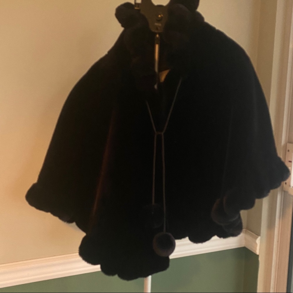 Faux fur stole